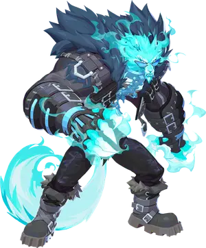freddy-dark-wolf from Dislyte