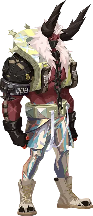 jiang-jiuli-pose from Dislyte