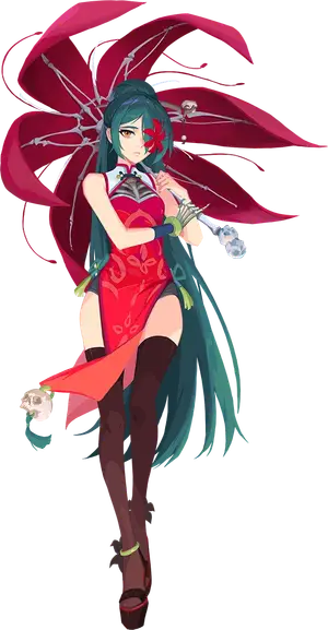 jiang-man-pose from Dislyte