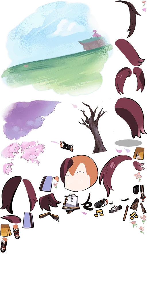 heizou-chibi from Genshin Impact