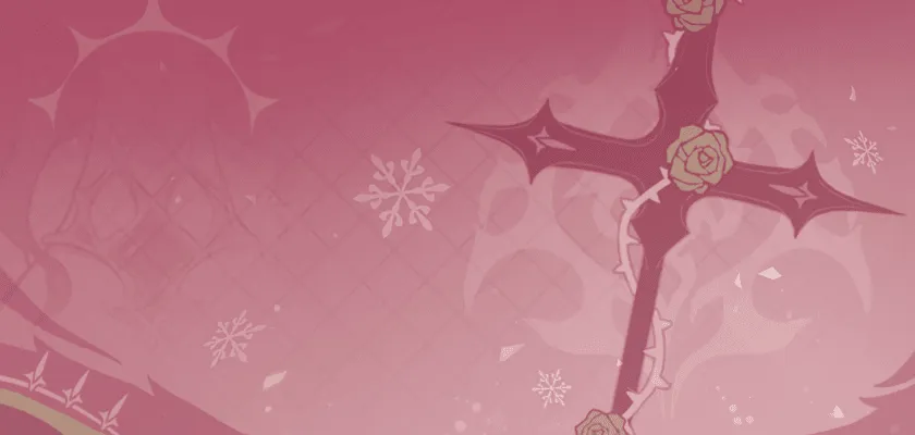 Rosaria · Namecard from Genshin Impact