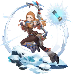 Aloy · Wish splash art