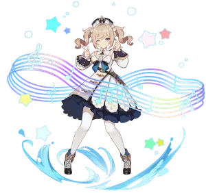 Barbara · Wish splash art