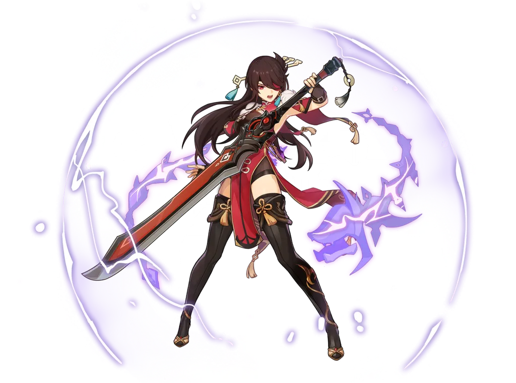 Beidou · Wish splash art from Genshin Impact