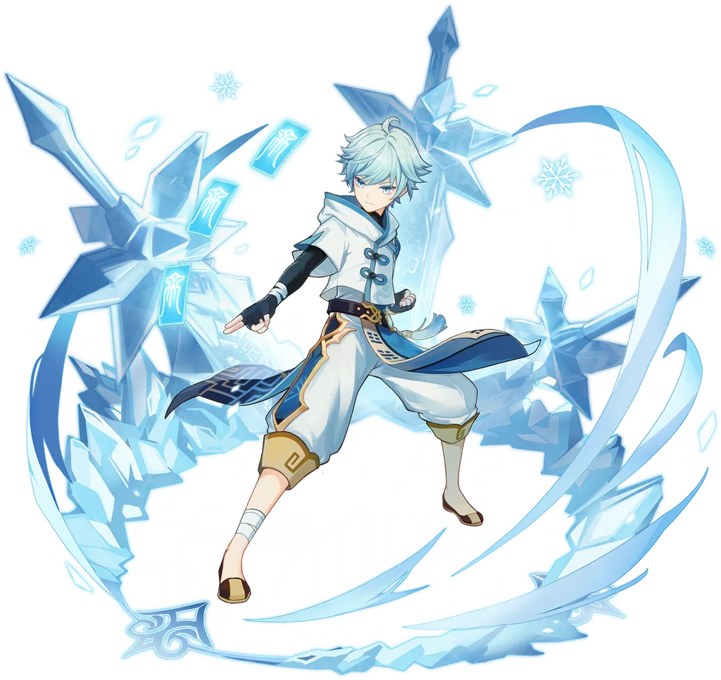 Chongyun · Wish splash art from Genshin Impact