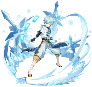 Chongyun · Wish splash art from Genshin Impact