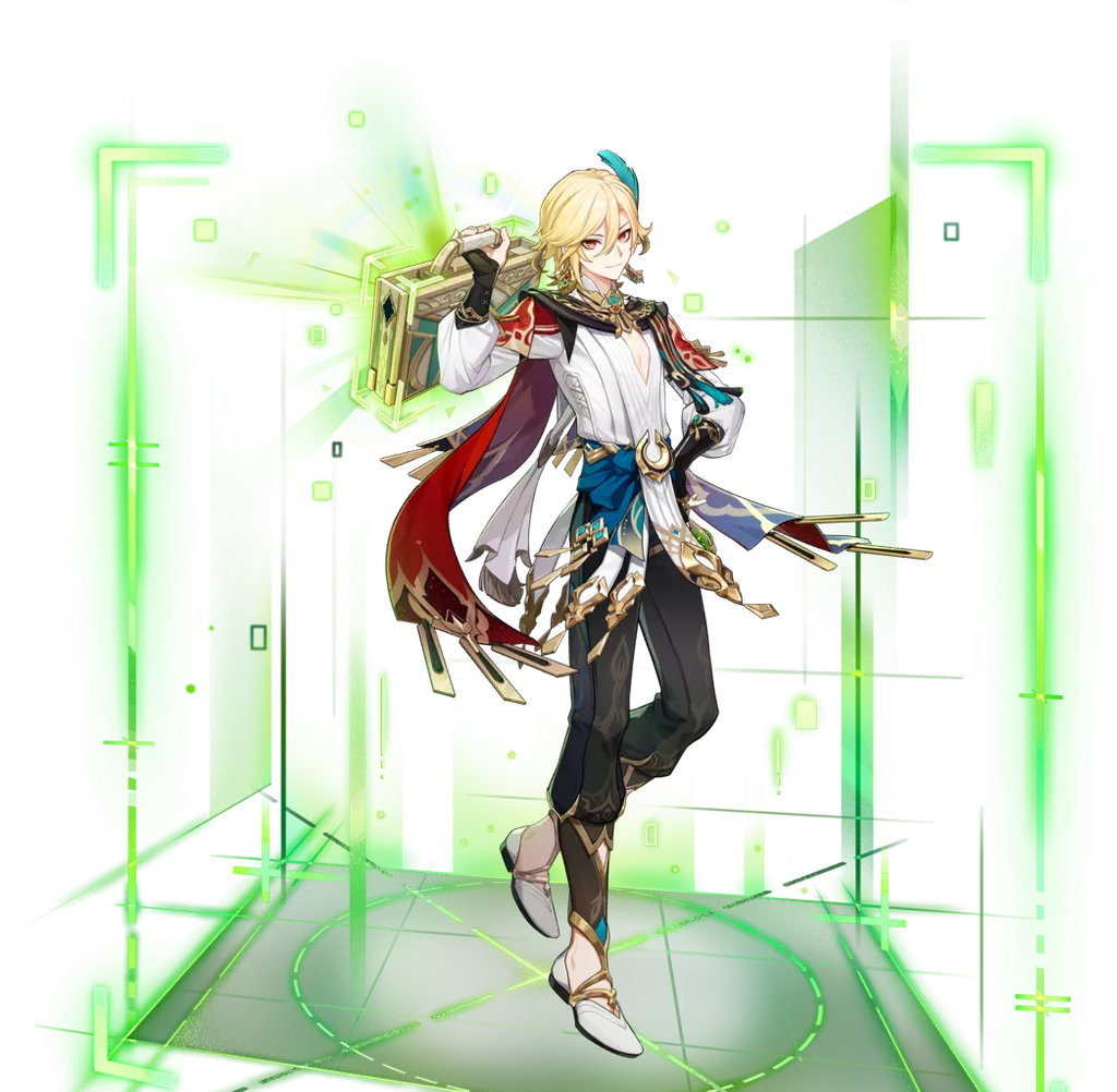 Kaveh · Wish splash art from Genshin Impact