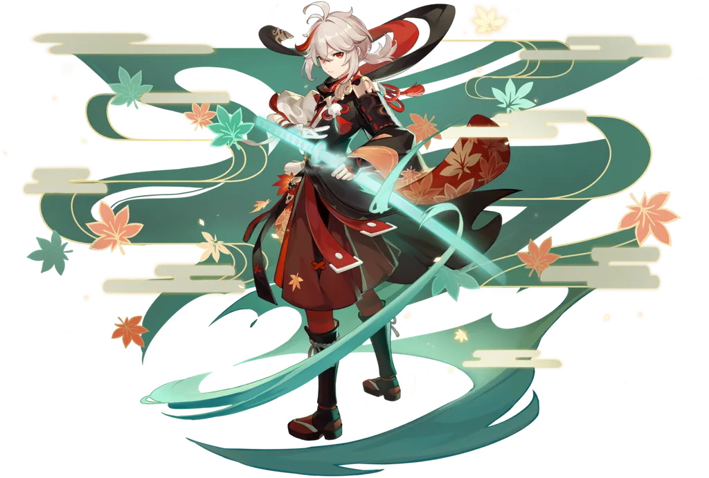 Kaedehara Kazuha · Wish splash art from Genshin Impact