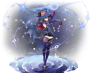 Mona · Outfit splash art