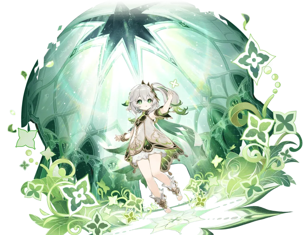 Nahida · Wish splash art from Genshin Impact