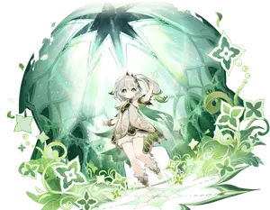 Nahida · Wish splash art
