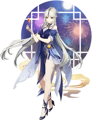 Ningguang · Outfit splash art