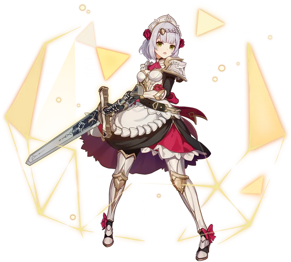 Noelle · Wish splash art from Genshin Impact