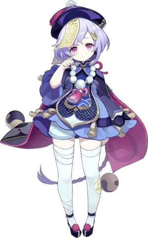 qiqi-nobg from Genshin Impact