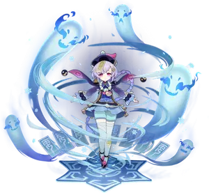 Qiqi · Wish splash art