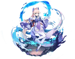 Sangonomiya Kokomi · Wish splash art