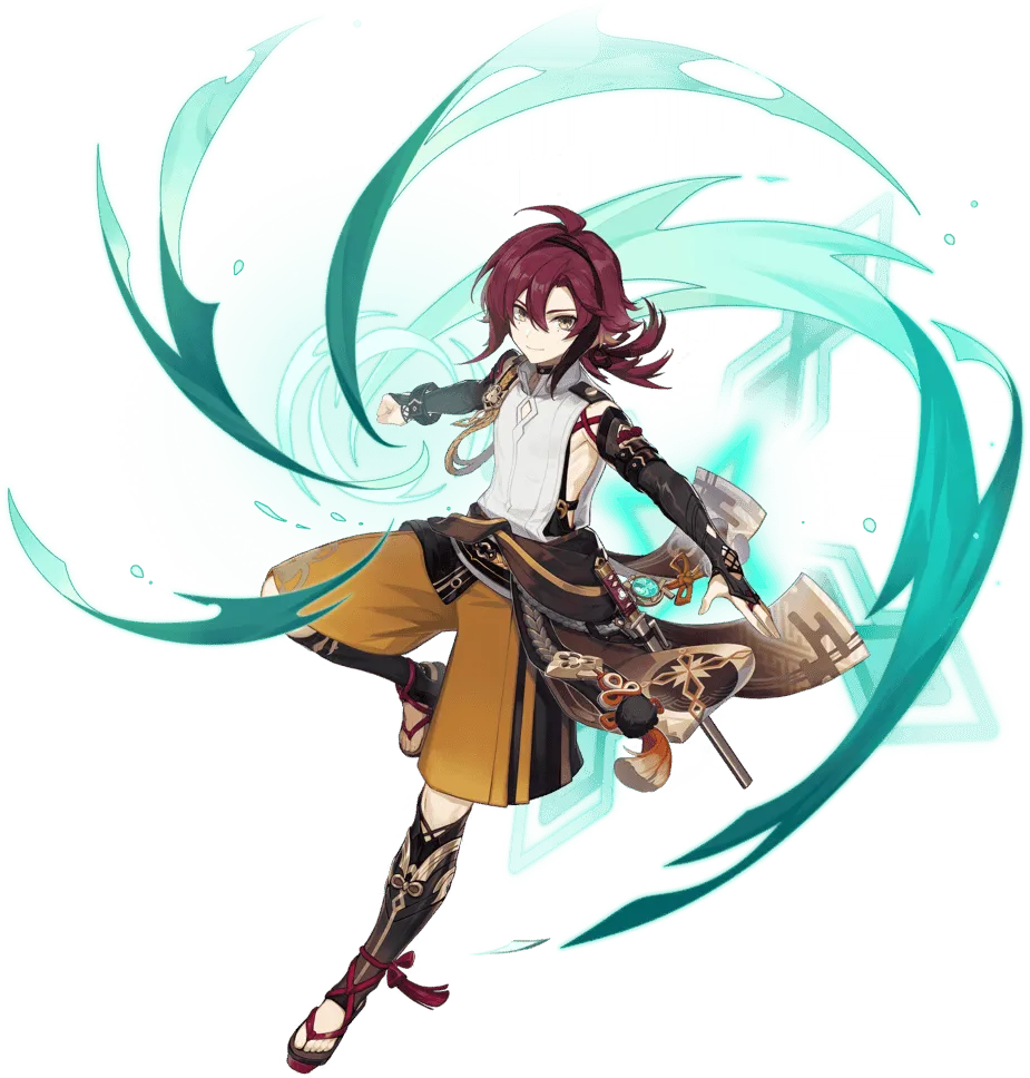 Shikanoin Heizou · Wish splash art from Genshin Impact