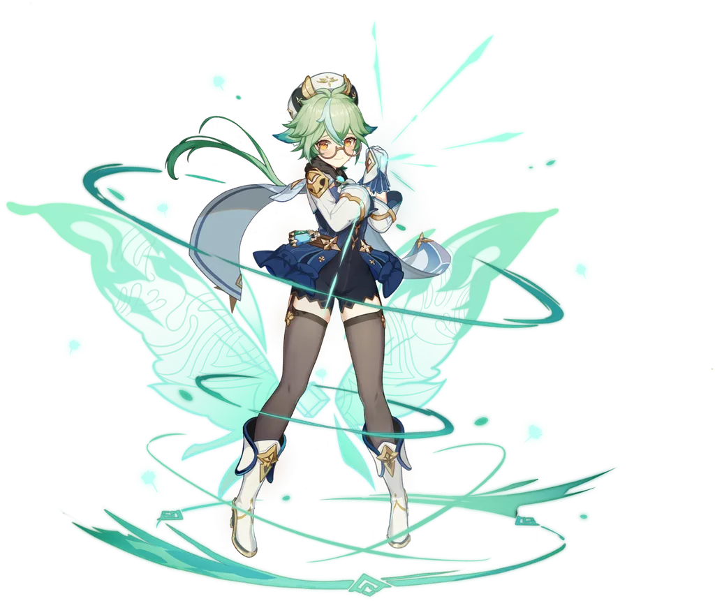 Sucrose · Wish splash art from Genshin Impact