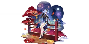 Ganyu · Outfit splash art