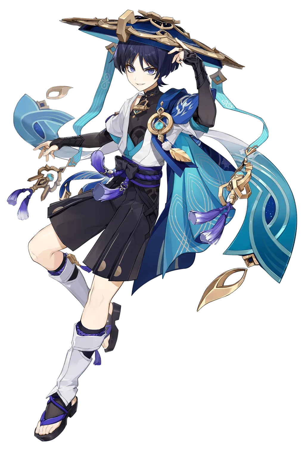 wanderer-nobg from Genshin Impact