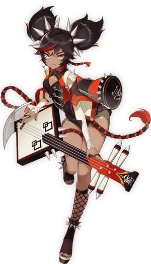xinyan-nobg from Genshin Impact