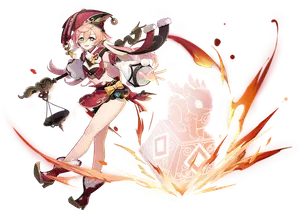 Yanfei · Wish splash art