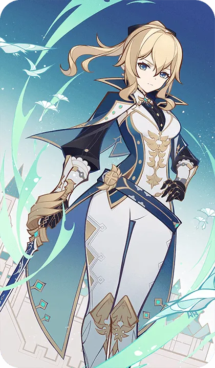 Jean · TCG card from Genshin Impact