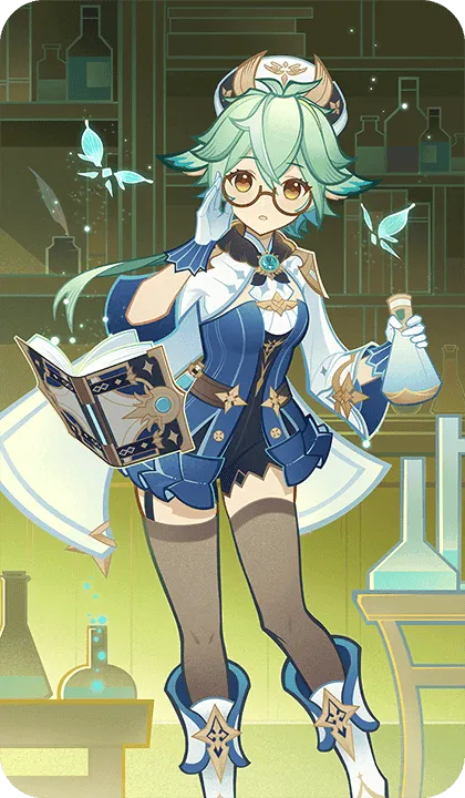 Sucrose · TCG card from Genshin Impact