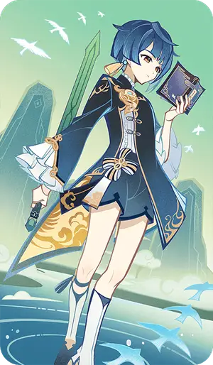 Xingqiu · TCG card