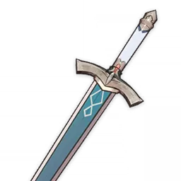 Silver Sword from Genshin Impact