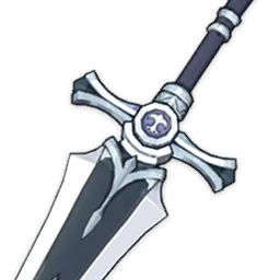 White Iron Greatsword from Genshin Impact