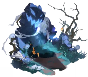 Huohuo · Warp banner (background)