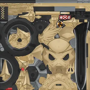 Caesar · Weapon colour texture