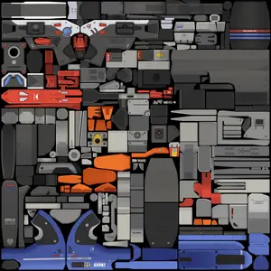 Zhu Yuan · Weapon 1 colour texture from Zenless Zone Zero