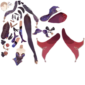 Mona 1 from Genshin Impact