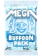 mega buffoon pack from Balatro