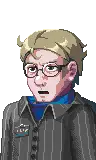 sergey (serious) from CrossCode