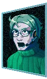 sergey (shouting) from CrossCode