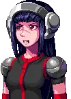 shizuka (suspicious) from CrossCode