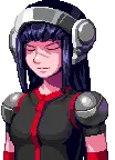 shizuka (evil grin) from CrossCode