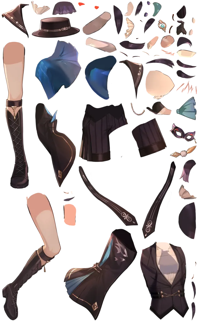 Wanderer from Genshin Impact