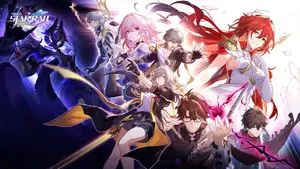 Version 4.4 illustration ‘In Ravages Does the Whistle Sound’ from Honkai: Star Rail