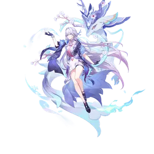Bai Mei from Honkai: Nexus Anima