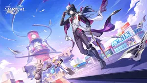 Version 4.1 "Unraveled for Daybreak" illustration from Honkai: Star Rail
