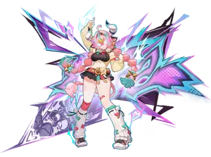 Varesa · Wish splash art from Genshin Impact