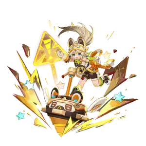 Kachina · Wish splash art from Genshin Impact