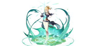 Jean · Wish splash art