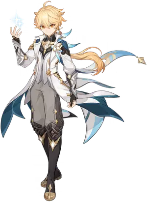 As Heaven and Earth Are Made Anew (Outfit) - Aether from Genshin Impact