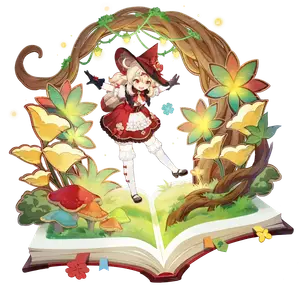 Blossoming Starlight Klee from Genshin Impact