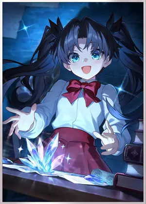 Rin Tohsaka: Flickering Stars from Honkai: Star Rail